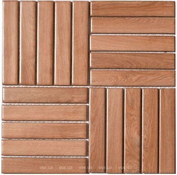 Фото Kotto Ceramica мозаїка Kit Kat X 6054 Brown 25.2x25.2