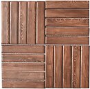 Фото Kotto Ceramica мозаїка Kit Kat X 6055 Brown 25.2x25.2