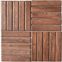 Фото Kotto Ceramica мозаїка Kit Kat X 6055 Brown 25.2x25.2