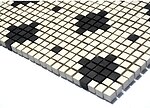 Фото Kotto Ceramica мозаїка Mosaici d'Italia MI7 K60600 Nero-Salino 28.8x28.8