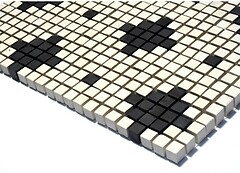 Фото Kotto Ceramica мозаїка Mosaici d'Italia MI7 K60600 Nero-Salino 28.8x28.8