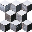Фото Kotto Ceramica мозаїка Mosaici d'Italia CMD K91001 C3 Shine White Grey Black 29x30