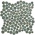 Фото Kotto Ceramica мозаика Mosaici d'Italia MI7 14300703C Terra Verde 30x30