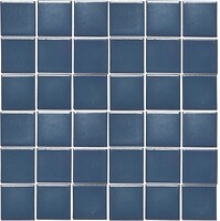 Фото Kotto Ceramica мозаїка Brick Quadrate 6008 Steel Blue Mat 30x30