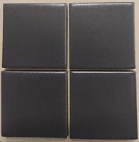 Фото Kotto Ceramica мозаїка Brick Quadrate 6022 Grafit Black Mat 30x30