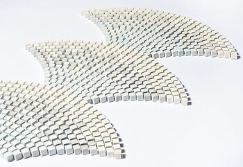 Фото Kotto Ceramica мозаїка Mosaici d'Italia MI7 K060101 Italian Fan 19x38