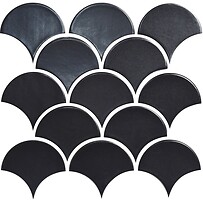 Фото Kotto Ceramica мозаїка Scales SCX 6022 Graphite Black 30x30