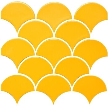 Фото Kotto Ceramica мозаїка Scales SCX 6025 Dark Yellow 30x30