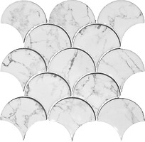 Фото Kotto Ceramica мозаїка Scales SCP 6050 Grey 27.5x28.5