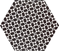 Фото Realonda плитка Grazia Deco Black 28.5x33