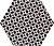 Фото Realonda плитка Grazia Deco Black 28.5x33