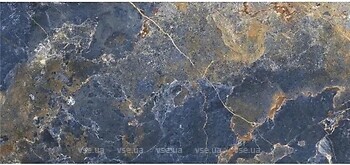 Фото Azulejos Benadresa плитка настінна Icaro Blue Pulido 120x260