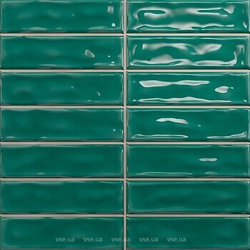 Фото Deseo Ceramica плитка настінна Sticks Emerald 20x20