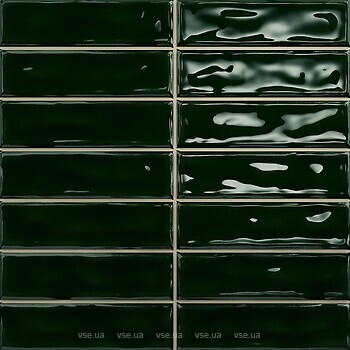Фото Deseo Ceramica плитка настінна Sticks Green Intense 20x20