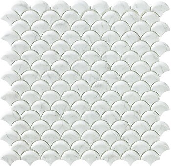 Фото Vidrepur мозаїка Dimension 4300E Marbles Carrara Grey Mt 36x29