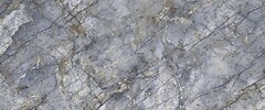 Фото Emil Ceramica плитка Level Marmi 6.5 mm Granito Blu Ande Rett Full Lappato Mesh-Mounted 160x320