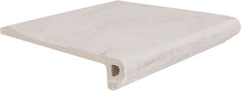 Фото Gresmanc сходинка з капіносом Quijote Peldano Fiorentino White Stone 31x33