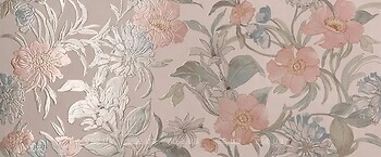 Фото FAP плитка настінна Milano Mood Flower Cipria 50x120