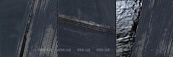 Фото FAP плитка настенная Mat&More Metal Blu Inserto Mix 3 25x75