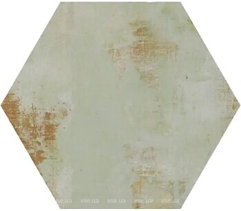 Фото Apavisa плитка Mood G-7230 Green Natural Hexagon 25x29