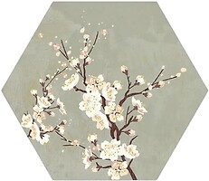 Фото Apavisa плитка Mood Decor G-7254 Green Natural Hexagon 25x29