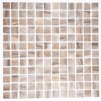 Фото AquaMo мозаїка Revolut Glass Mosaic Light Beige 31.7x31.7
