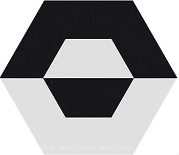 Фото Apavisa плитка Cube White Natural Hexagon 25x29