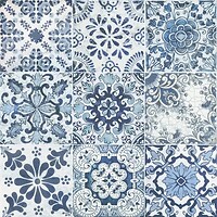 Фото Apavisa плитка Majolica Blue 59.2x59.2