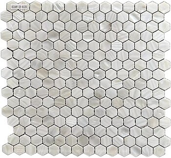 Фото Mozaico De Lux мозаика CL-MOS CCLAY-23-A125 Pearl 29.4x29.7