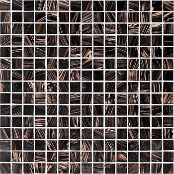Фото Mozaico De Lux мозаика K-MOS CBB003 Dark Brown 32.7x32.7