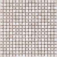 Фото Mozaico De Lux мозаика K-MOS Travertino T.U. Bianco 30.5x30.5