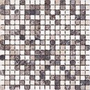 Фото Mozaico De Lux мозаика K-MOS Travertino Mix Emperador 30.5x30.5