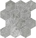 Фото Pastorelli мозаїка Sunshine Breccia Grey Esagona 8.5 mm 30x30 (P009640)