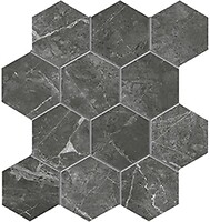 Фото Pastorelli мозаїка Sunshine Emperador Dark Esagona 8.5 mm 30x30 (P009639)