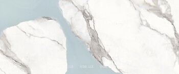 Фото Provenza Ceramiche плитка Unique Marble Decoro Ambra Calacatta Regale Full Lappato Rett 120x278
