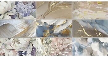 Фото TEO декор Fiora Patchwork W/DEC M NR Sat 30.8x60.8
