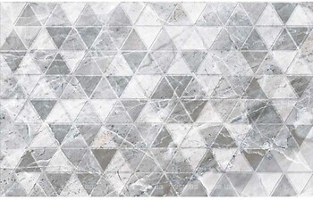 Фото Kai Group плитка настінна Jasper Print Grey GL 25x40 (4682)