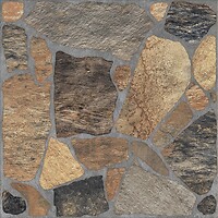 Фото Kai Group плитка підлогова Pebble Brown Mat 33x33 (9753)