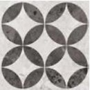 Фото La Fenice декор Amazing Decoro Stars Bianco Antracite Matt 20x20