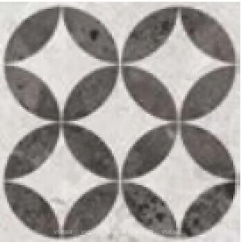 Фото La Fenice декор Amazing Decoro Stars Bianco Antracite Matt 20x20