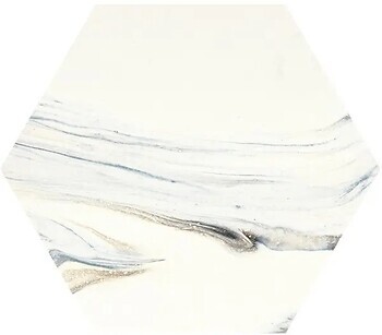 Фото Codicer 95 плитка Marmaris Sunset Hex White 22x25