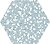 Фото Codicer 95 плитка Venice Mint Hex 22x25