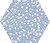 Фото Codicer 95 плитка Venice Sky Hex 22x25