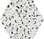 Фото Codicer 95 плитка Venice White Hex 22x25