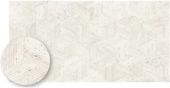 Фото ABK Ceramiche плитка Sensi Roma Cube White Nat 60x120 (0012697)