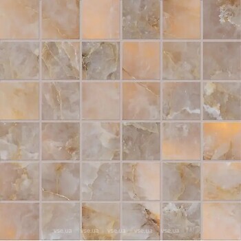 Фото Ergon мозаїка Tele Di Marmo Lumia Mosaico Golden Ambra Full Lapp 30x30 (En9L)