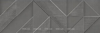 Фото Ibero Ceramika декор Cromat One Decor Delice Carbon 25x75