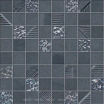 Фото Ibero Ceramika мозаїка Cromat One Mosaico Navy 30x30