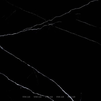 Фото Asia Pacific плитка підлогова Nero Marquina Black High Polished 60x60
