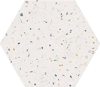 Фото WOW плитка Terrazzo White Colours 36.8x32 (123385)